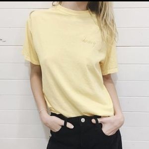 Brandy Melville Honey T-shirt